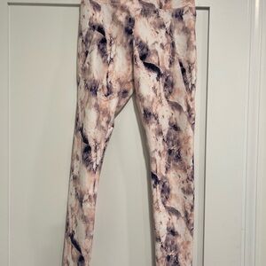 Old Navy Kids Leggings - pink and purple marble- XL 14/16